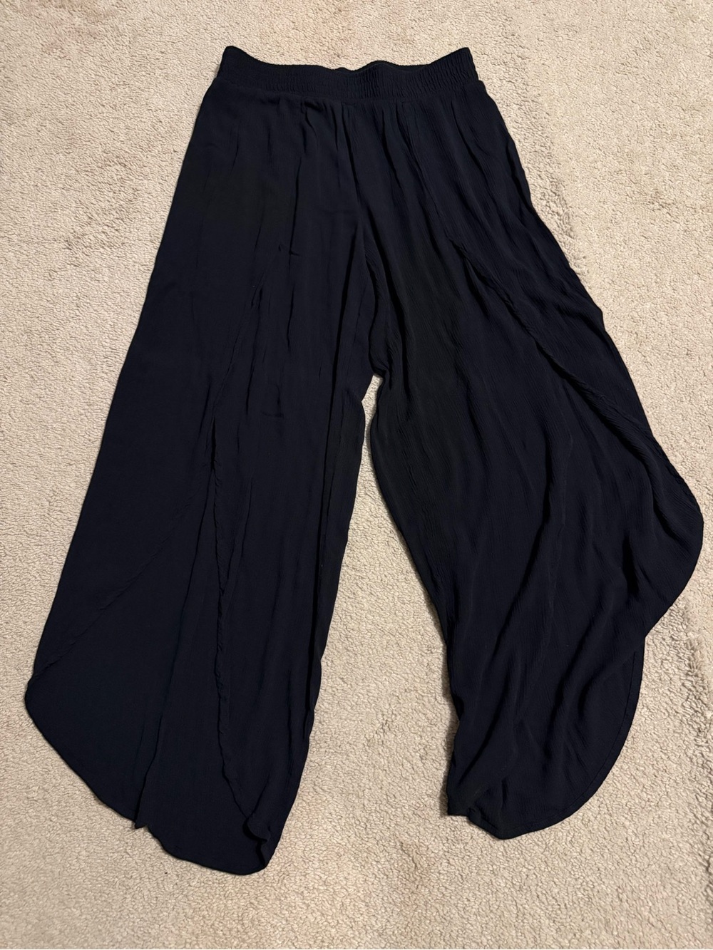 Maurices Wide Leg Flowing Pants - Black
